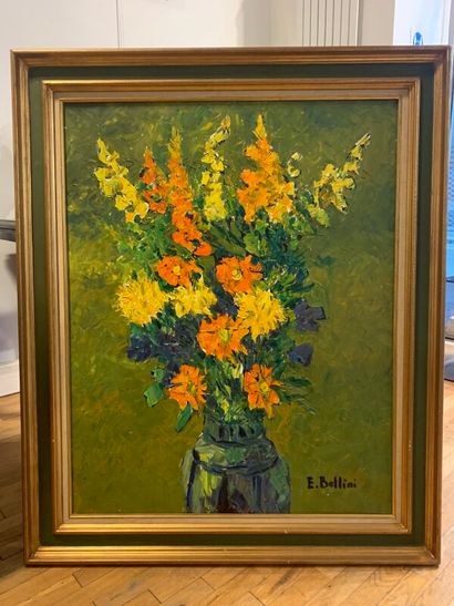 null EMMANUEL BELLINI (1904-1989)

Les Fleurs de Janine

Huile sur toile.

Signée...
