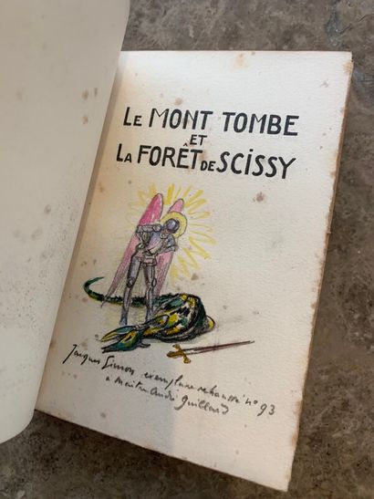 null Jacques SIMON

Le mont tombe

Dédicacé

Quelques piqûres d'humidité