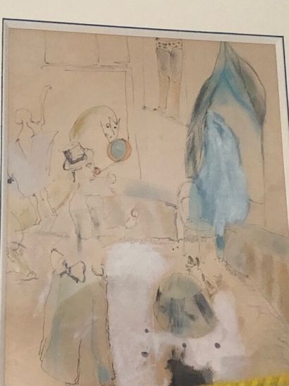 null School XXth

13 Ravignan street

Watercolor and gouache

Signed lower right...