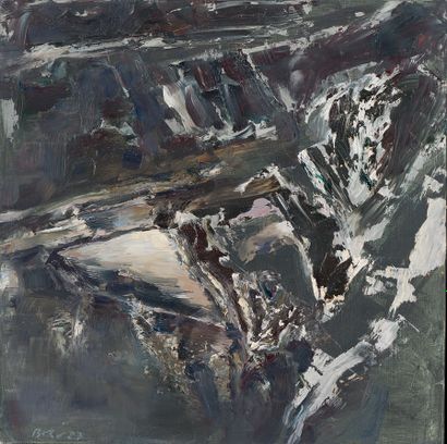 Miklos BOKOR (1927-2019) Composition, 1967
Huile sur toile.
Signée et datée en bas...