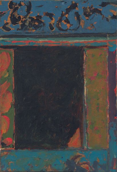 Jérôme DIDIER (né en 1932) Iznik
Mixed media on canvas.
Signed, dated 1991 and titled...