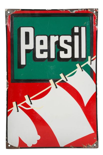 PERSIL.
Anonyme, émaillerie inconnue, Allemagne...