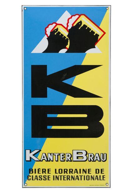 KB Bière Kanterbrau.
Anonyme, E.A.S. vers...