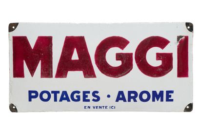 MAGGI Potages - Arome.
Anonyme, émaillerie...