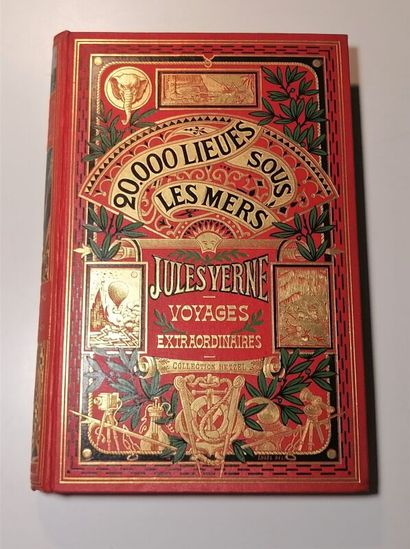 null Jules VERNE. Vingt mille lieues sous les mers. Paris, Hetzel, s.d. (vers 1910)....