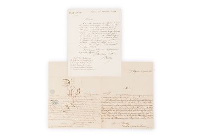 null MEDECINS & CHIRURGIENS. Environ 30 documents.
Principalement des lettres autographes...