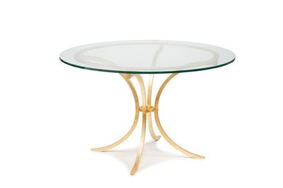 ROBERT THIBIER (1926-2001) 
Table circulaire...