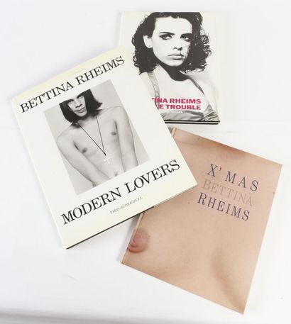 null Photographie. Ensemble de trois livres photographiques (erotica, nu) : Bettina...