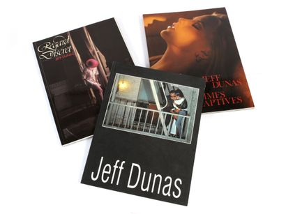 null Photography. Set of three photographic books (erotica, nude): Jeff DUNAS, Regard...