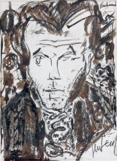 CÉLINE PEGUY [CELINE] - GEN PAUL (Jean PAUL dit) peintre expressionniste français,...