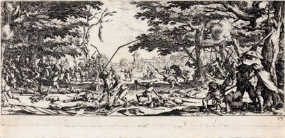 Jacques CALLOT Les Grandes misères de la guerre ou Les Misères et les malheurs de...