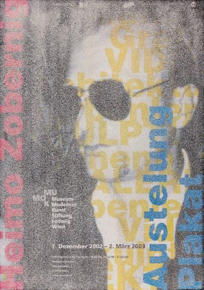 Heimo ZOBERNIG (1958) «Sans Titre», 2003 Réflexion granulat, acrylique, offset impression...