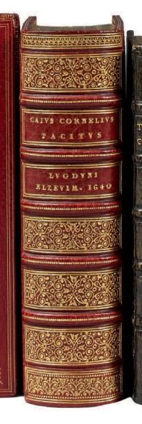 TACITE [Opera]. [Annalium libri XVI]. - Historiarum libri quinque. Leyde, Elzevier,...