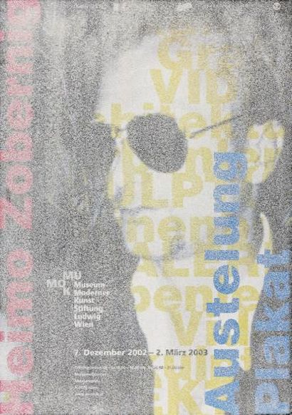 Heimo ZOBERNIG (1958) "Sans Titre", 2003 Réflexion granulat, acrylique, offset impression...