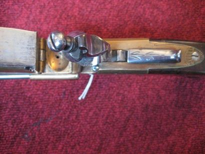 null Pistolet de marine à baionnette Début XIXème siècle