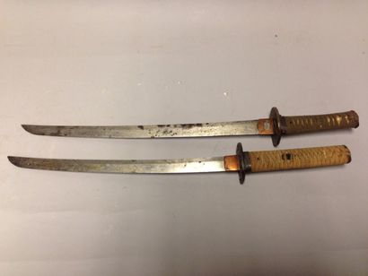 null Deux sabres japonais 60 cm