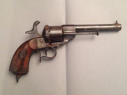 null Revolver à broche type Lefaucheux modèle1858.  Manufacture de Saint Etienne,...
