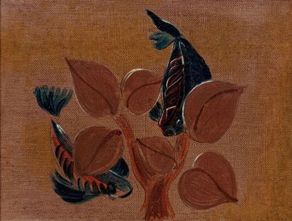 Raoul DUFY (1877-1953) Deux poissons Huile sur toile. 29 x 38 cm Nous remercions...