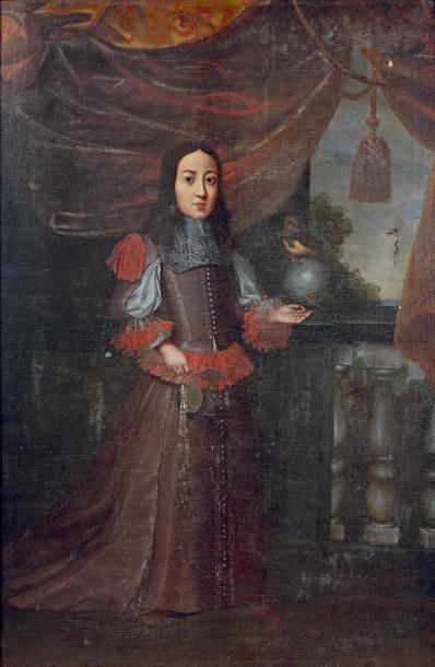 ÉCOLE FRANÇAISE VERS 1670, Entourage de Juste d'Egmont Portrait d'un jeune Prince...