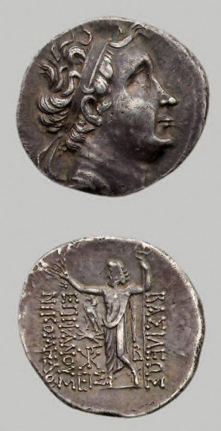 null Royaume de BITHYNIE : Nicomède IV Philopator (94-74 av. J.-C.) Tétradrachme....
