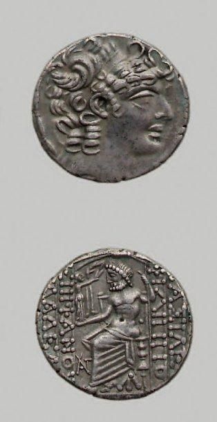 null Epoque Romaine : Aulus Gabinus (57-55 av. J.-C.) Tétradrachme au type de Philippe...