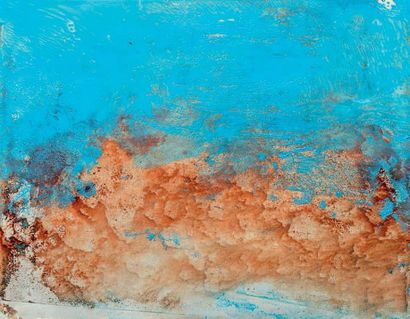 Dora MAAR (1907-1997) 
Composition abstraite en rose et bleu
Gouache.
21 x 26,5 cm
Provenance:...