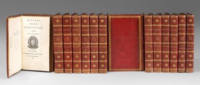 Claude-Adrien HELVETIUS Oeuvres complètes. Paris, Didot l'aîné, 1795… 14 volumes...