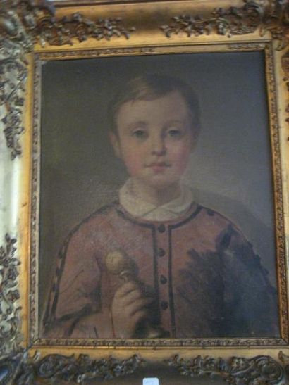 null Portrait de jeune garçon, huile sur toile, 45 x 37 cm (accident et manques)
Portrait...