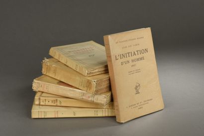 DOS PASSOS John Ensemble de six ouvrages brochés (Manhattan transfert, 1919, etc),...