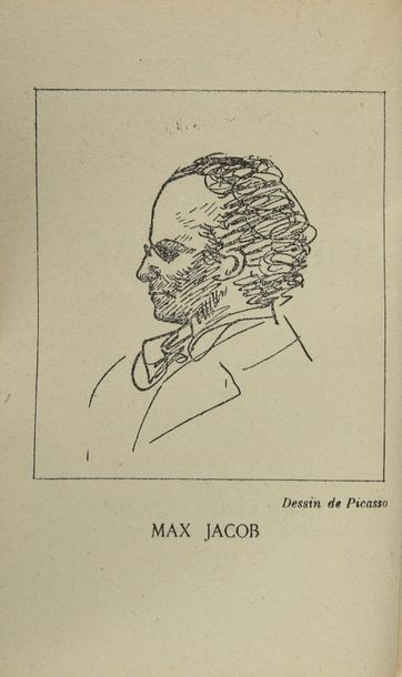 JACOB Max «Le cornet à dès», Paris Stock, 1923, illustration de Picasso.
On joint...