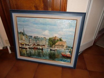 William MERCIER (1939) Honfleur
Huile sur toile.
Signée en bas à droite.
50 x 65...