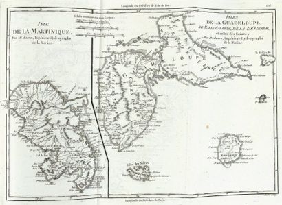 ATLAS. - Rigobert BONNE et Nicolas DESMARETS. Atlas encyclopédique contenant la géographie...