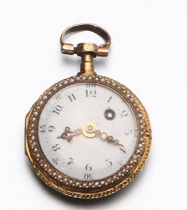 Très petite montre à coq d'époque Louis XVI...
