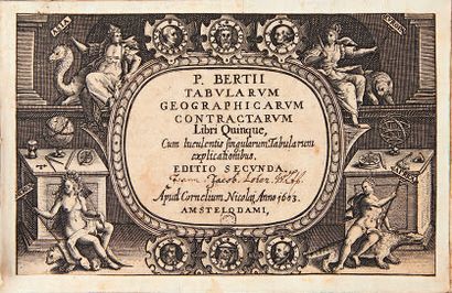 Pierre BERTIUS Tabularum geographicarum contractarum. Libri quinque... Amsterdam,...