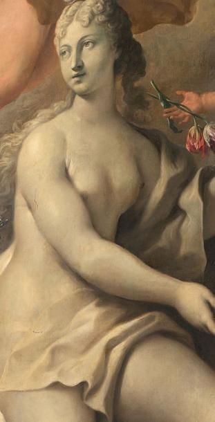* Paolo de MATTEIS (Piano del Cilento, 1662 - Naples, 1728) Pygmalion et Galatée
Toile
307...