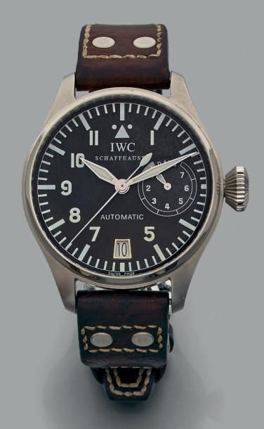 IWC Die Grosse Fliergerhur, No. 2891467, vers 2000.
Montre bracelet de grande taille...