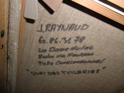 J. RAYNAUD (XXème) J. RAYNAUD (XXème)

Quai des Tuileries

Huile sur toile signée...
