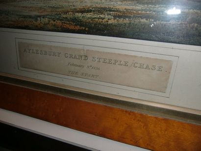 null AYLESBURY LE GRAND Steeple Chase. The start.

Gravure rehaussée

9.02.1836 

25...