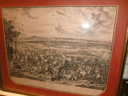 null " Vue et représentation de la Bataille donnée devant Turin le 7 septembre 1706...