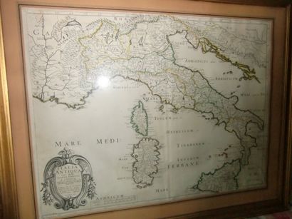 null Carte de l'Italie Antique

40.5 x 53.5 cm

Piqûres

