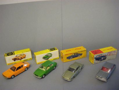 null Dinky Toys
- Renault "Floride", vert clair, avec glaces, suspension et boite....