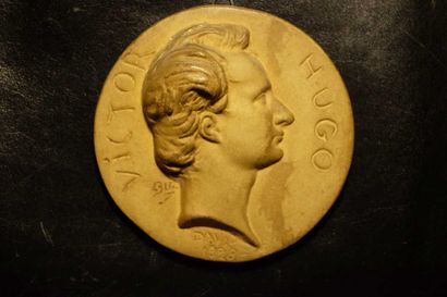 null Pierre-Jean DAVID D'ANGERS 1788-1856 série de cinq petits médaillons en platre...