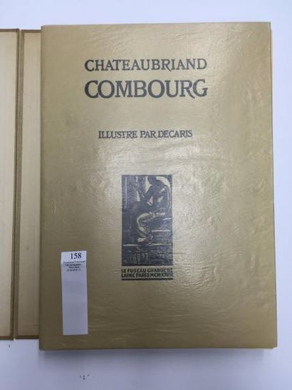 François René de CHATEAUBRIAND Combourg. Paris, Le Fuseau chargé de laine, 1928....