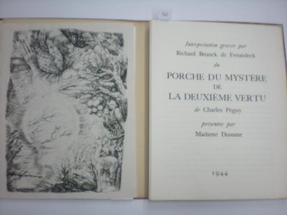 Charles PÉGUY Le Porche du mystère de la deuxième vertu. Paris, Un groupe de dix...