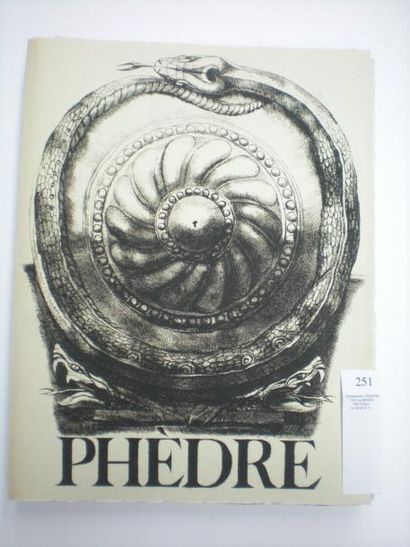 Jean RACINE Phèdre. Prélude de Paul Valéry. Paris, Bibliophiles Franco-Suisses, 1942....