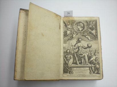 Rufus Quinte CURCE Alexander Magnus, et in illum commentarius Samuelis Pitisci. Utrech,...