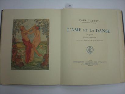 Paul Valéry L'Ame et la danse. Lyon, Association Lyonnaise des Cinquante, «La Belle...