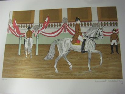 null Vincent HADDELSEY
"Le manège" 16/100
Une lithographie
27 x 42,5 cm