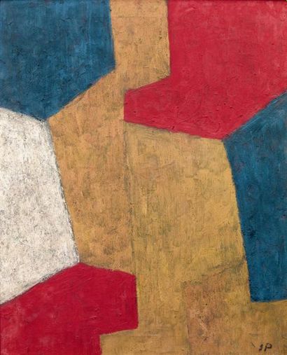 Serge POLIAKOFF (1900-1969) «Composition abstraite» 1962
Huile sur toile.
Signée...