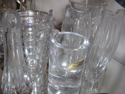 null BACCARAT
Ensemble de 7 vases en cristal


